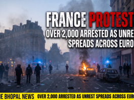 France Protests: Over 2,000 Arrested as Unrest Spreads Across Europe